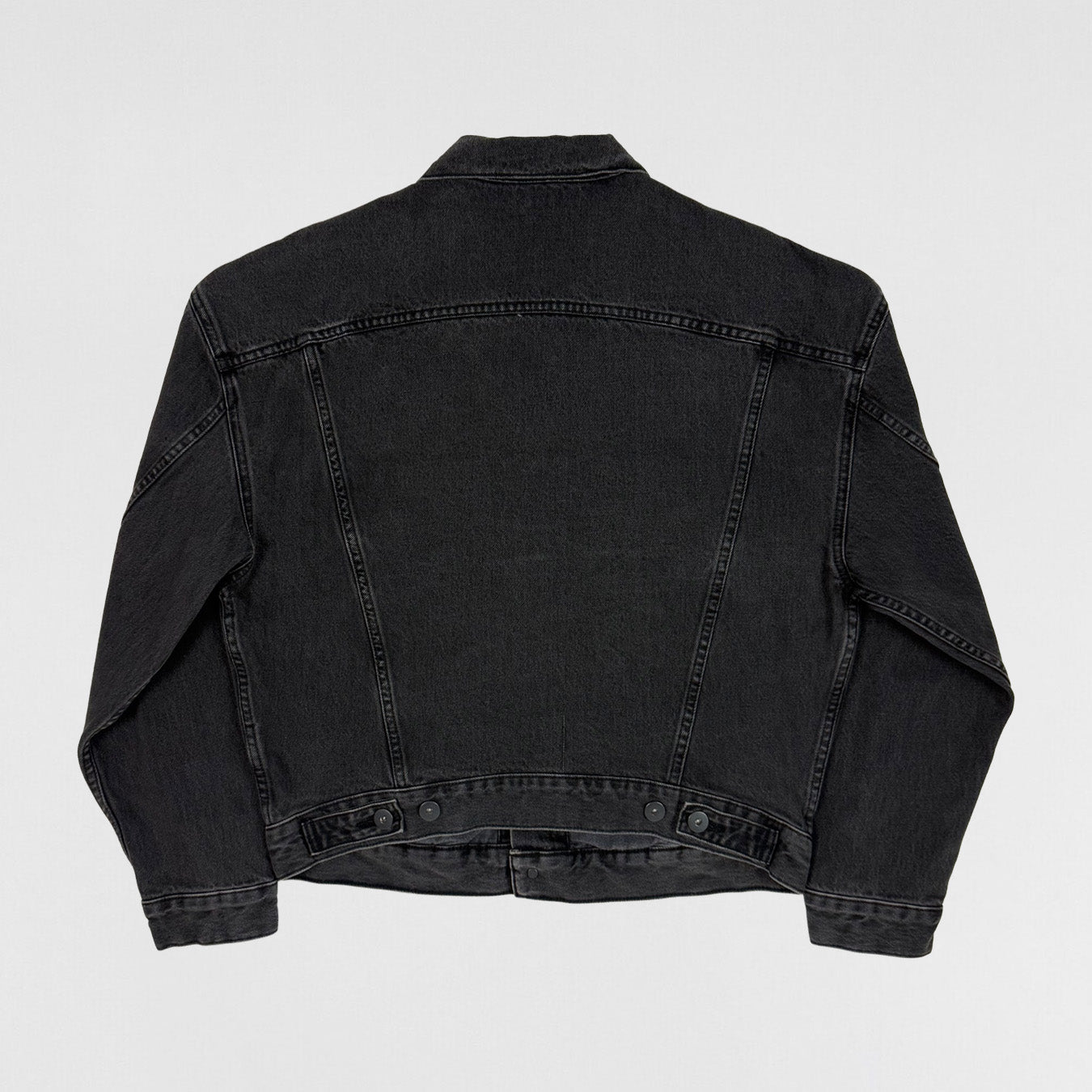 YZY SZN 5 Classic Denim Jacket In Faded Ink