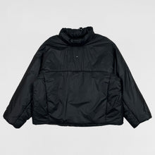 YGEBB 2022 Mock Neck Puffer Jacket In Black