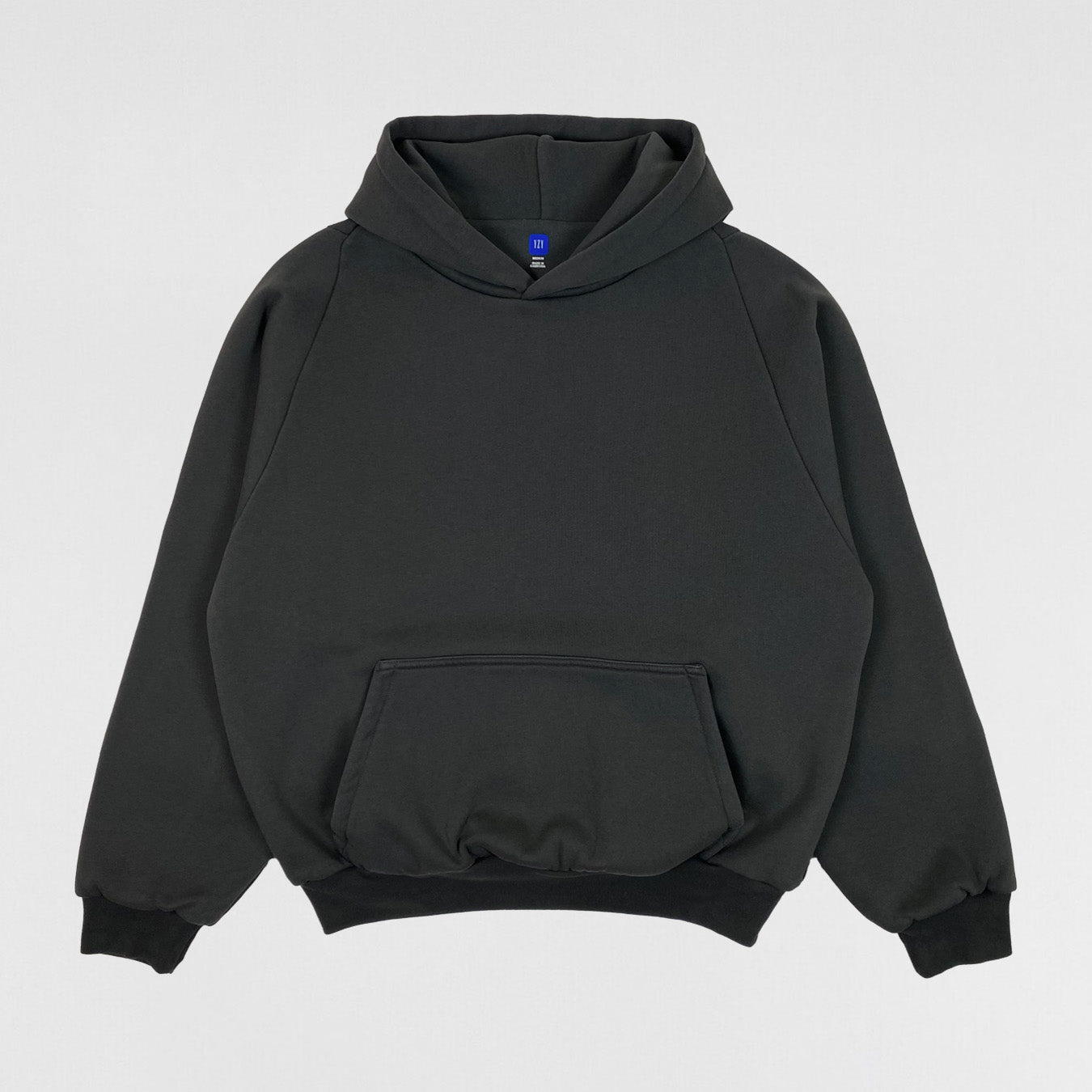 YGEBB 2022 Shrunken Logo Hoodie In Black