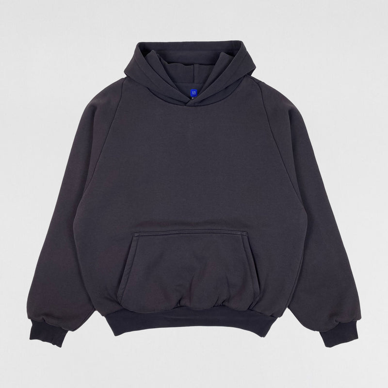 YGEBB 2022 Shrunken Logo Hoodie In Dark Grey