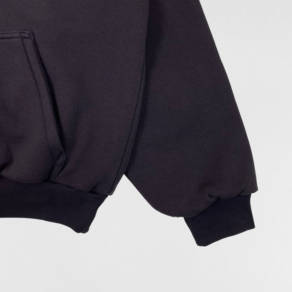 YGEBB 2022 Shrunken Logo Hoodie In Dark Grey
