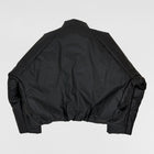 YGEBB 2022 Round Jacket V1 In Coated Cotton Black