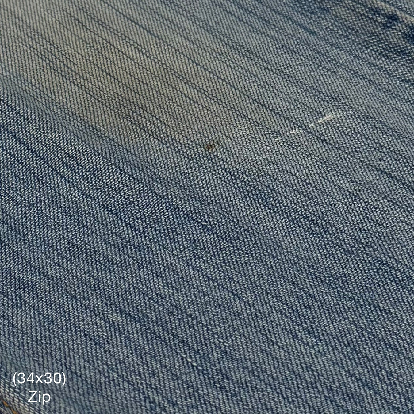 YZY 2021 Vintage 'Free Hoover' Levi's Denim In Indigo Wash