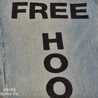 YZY 2021 Vintage 'Free Hoover' Levi's Denim In Light Wash