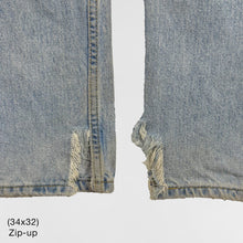YZY 2021 Vintage 'Free Hoover' Levi's Denim In Light Wash