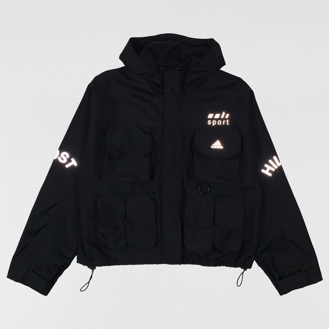 YZY SZN 5 Reflective Adidas Lost Hills Hooded Parka