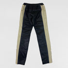 YZY SZN 5 Unreleased Leather Biker Pants In Ink