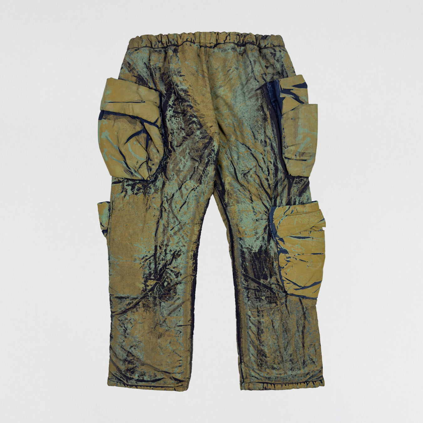 YZY 2020 Unreleased Padded Painted Cargo Pants