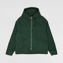 YZY SZN 3 Waxed Anorak Jacket In Military Sea