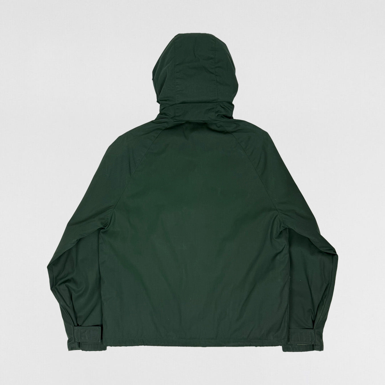 YZY SZN 3 Waxed Anorak Jacket In Military Sea