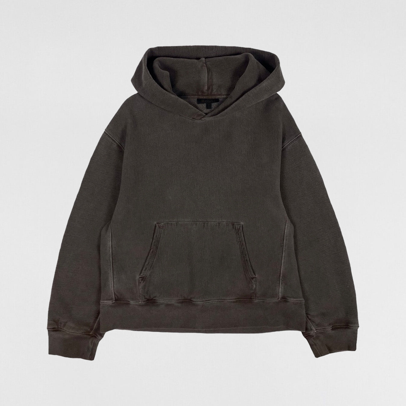 YZY SZN 3 Boxy Hoodie In Dark Onyx