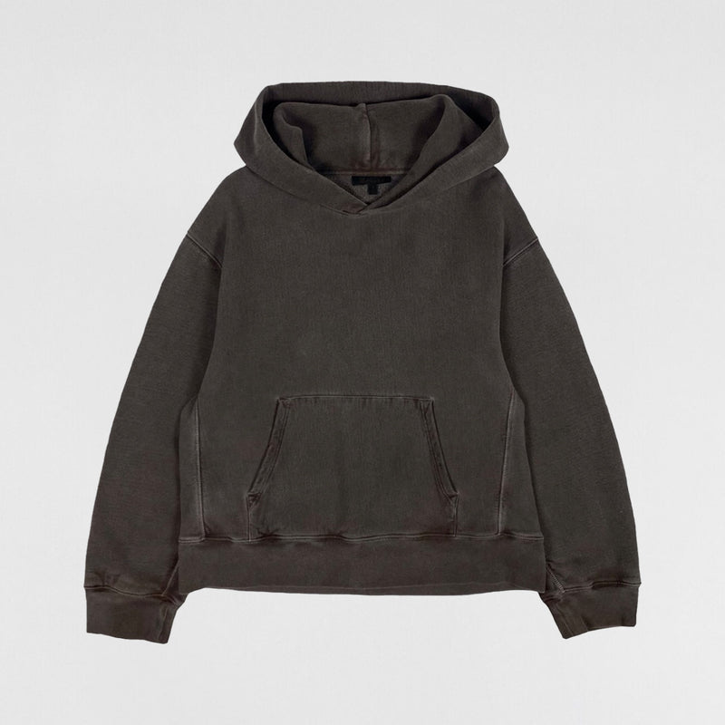 YZY SZN 3 Boxy Hoodie In Dark Onyx