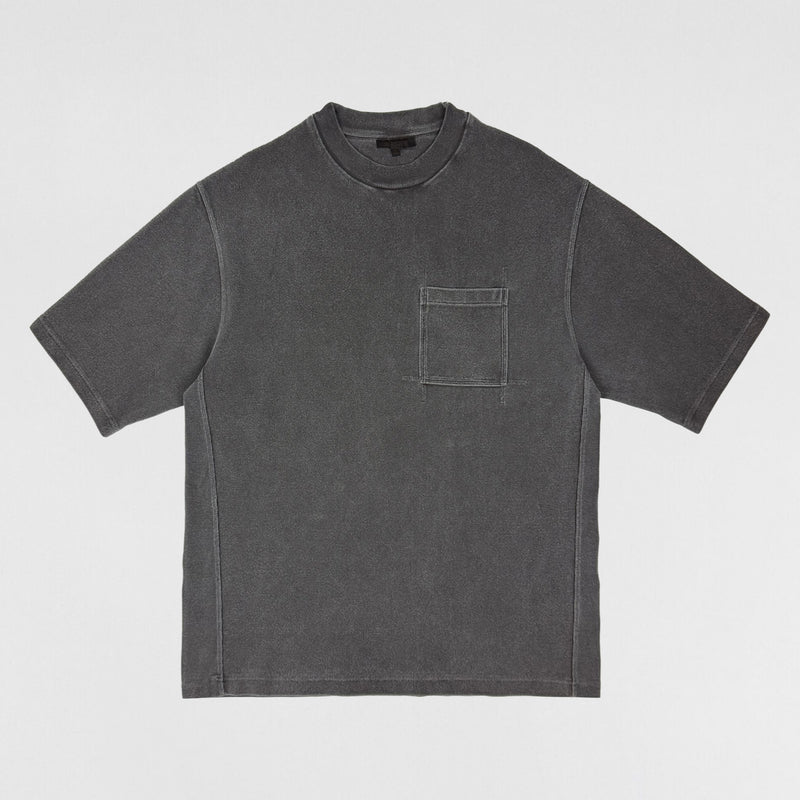 YZY SZN 3 Rugby Knit Tee In Onyx