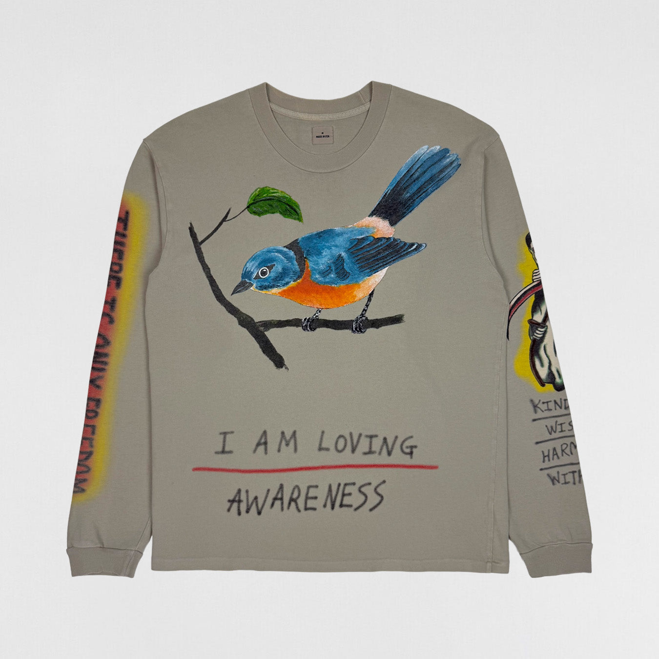 YZY 2018 'I Am Loving Awareness' Long Sleeve By Wes Lang