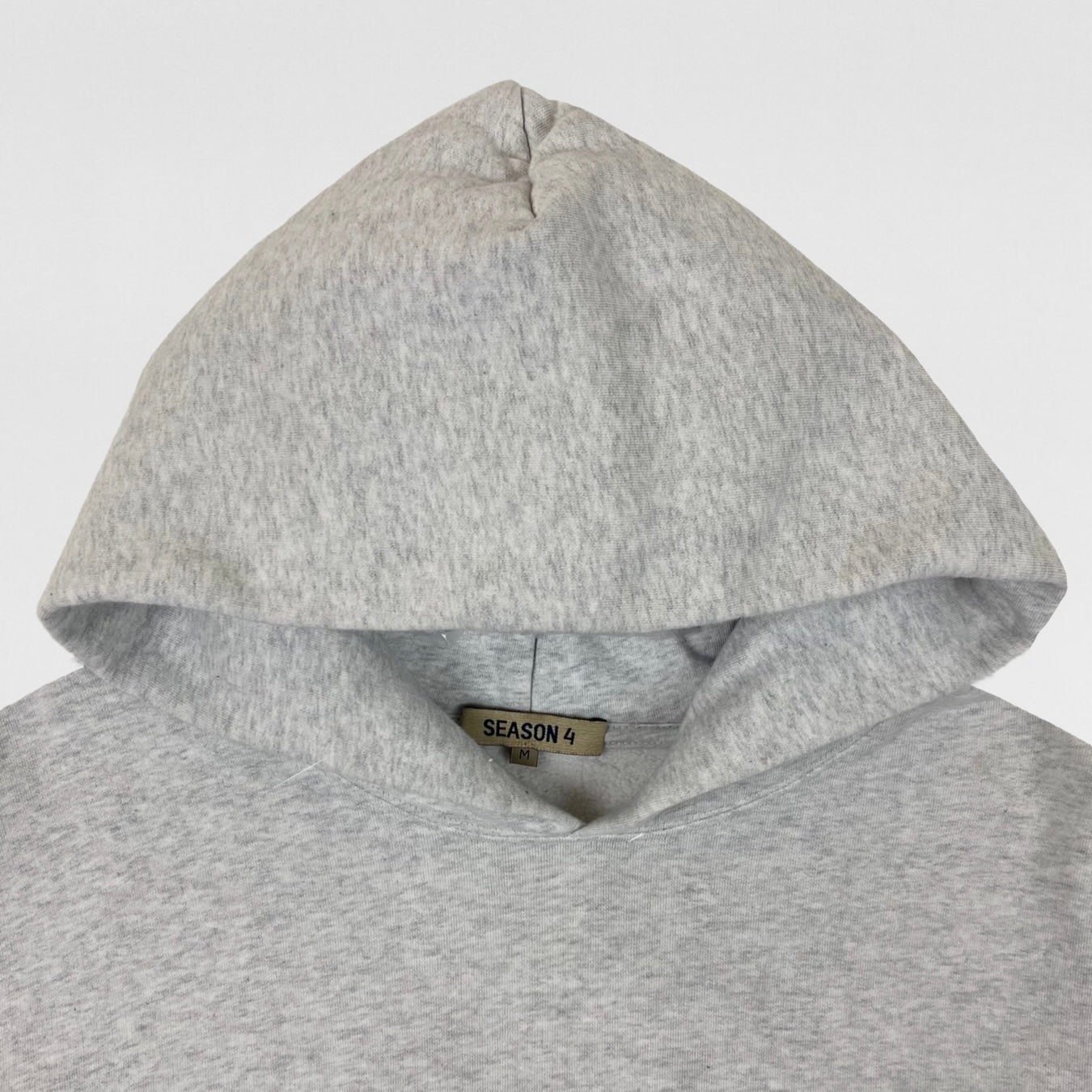 YZY SZN 4 Melange Grey Hoodie