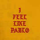 TLOP 2016 Paradise Fesitval ‘I Feel Like Pablo’ Tee In Yellow