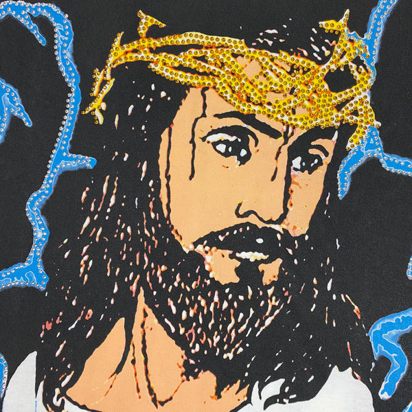 JIK 2019 AWGE Rhinestone Jesus Tee