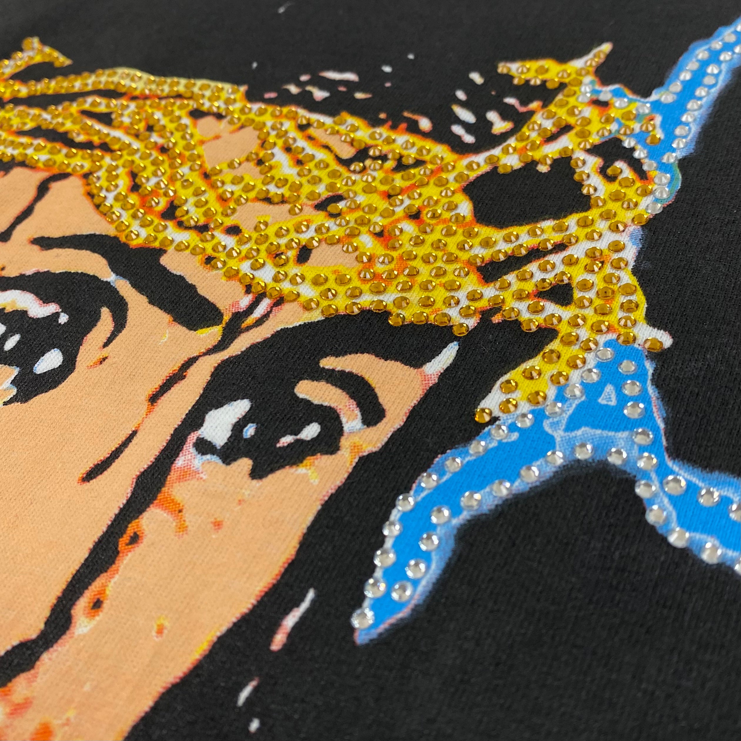 JIK 2019 AWGE Rhinestone Jesus Tee