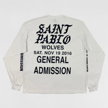TLOP 2016 Saint Pablo Wolves Long Sleeve In White