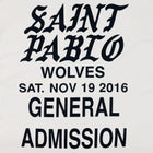 TLOP 2016 Saint Pablo Wolves Long Sleeve In White