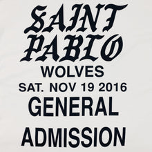 TLOP 2016 Saint Pablo Wolves Long Sleeve In White