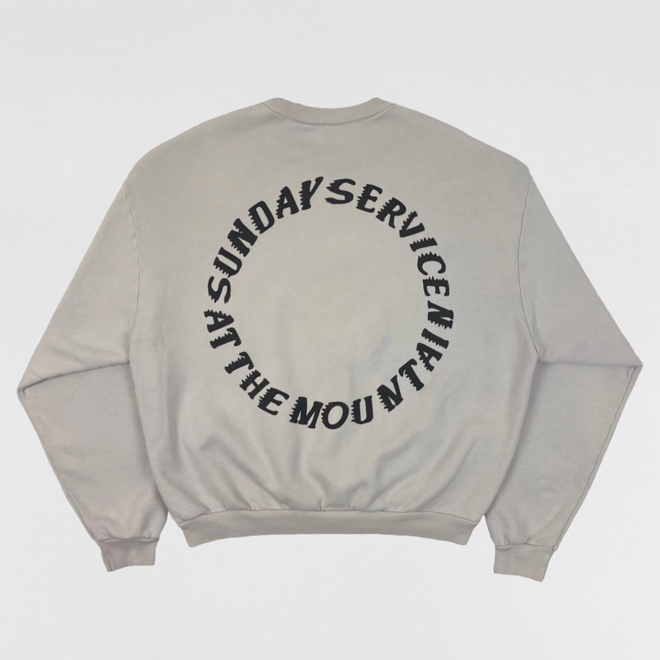 JIK 2019 Coachella ‘Holy Spirit’ Bone Crewneck By CPFM