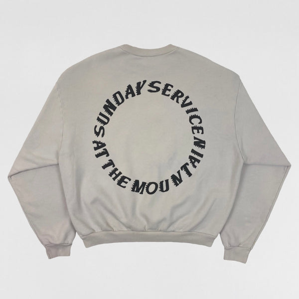 JIK 2019 Coachella ‘Holy Spirit’ Bone Crewneck By CPFM