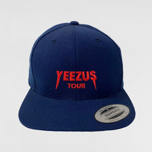 Yeezus Tour 2013 OG Embroidered Hat In Navy