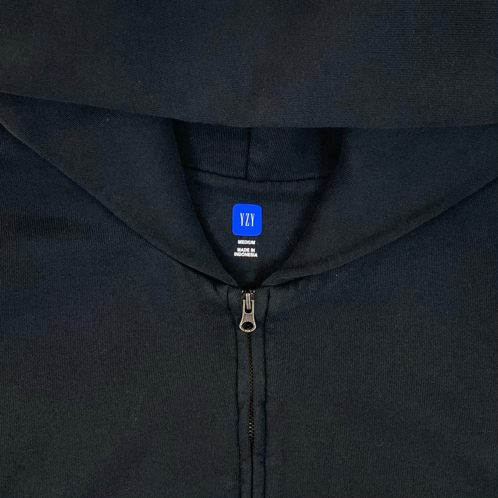YZY GAP 2022 Zip Up Hoodie In Black