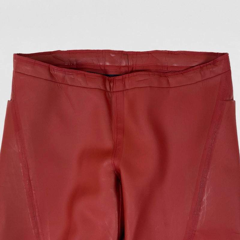 YZY GAP 2021 Unreleased Red Scuba Sample Pants