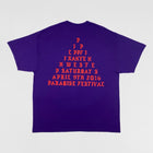 TLOP 2016 Paradise Fesitval ‘I Feel Like Pablo’ Tee In Purple
