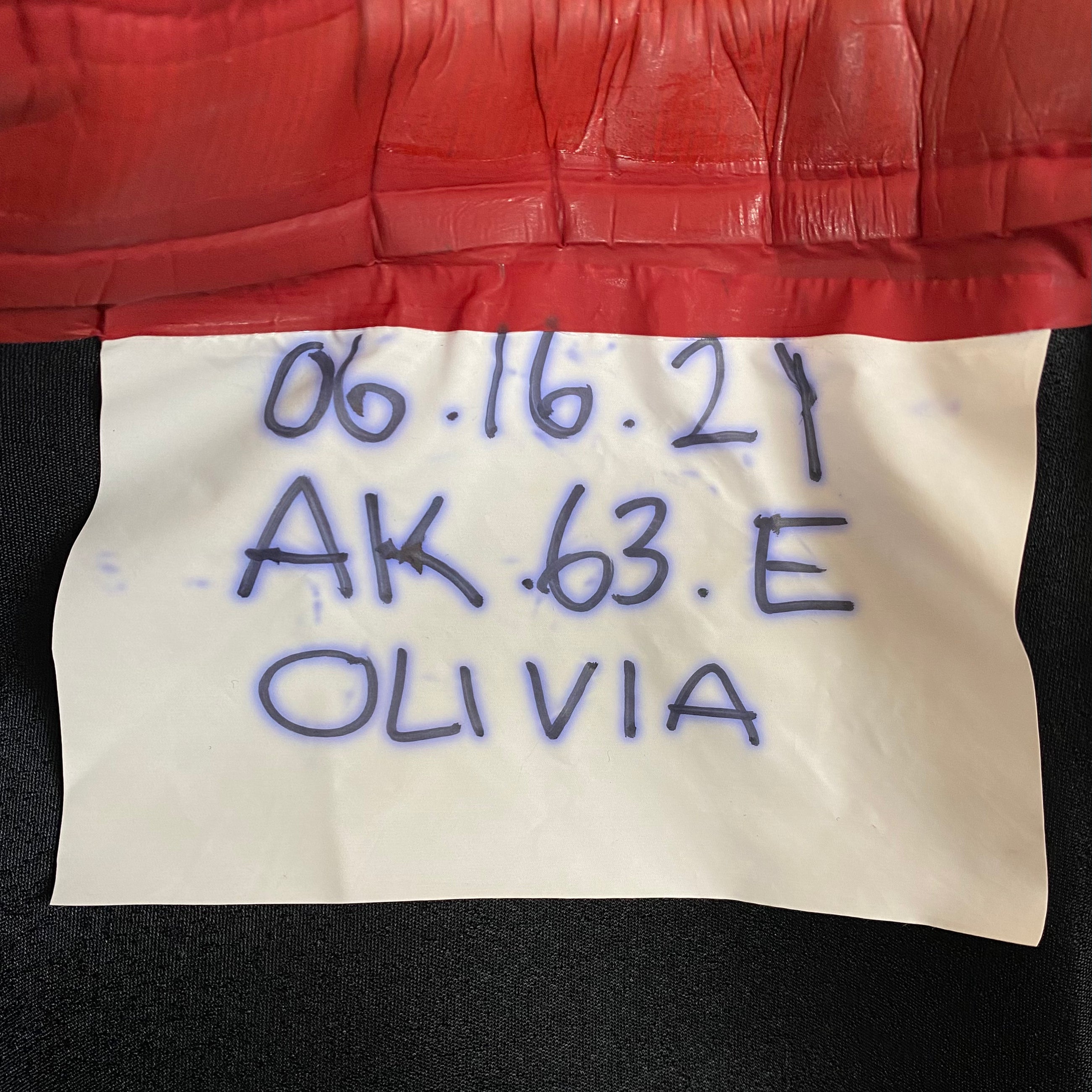 YZY GAP 2021 Unreleased Red Scuba Sample Pants