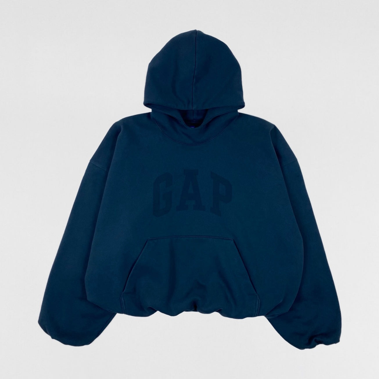 YGEBB 2022 Double Layered Dove Hoodie In Dark Blue