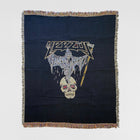 Yeezus 2015 Unreleased Flying Reaper Woven Blanket By Wes Lang