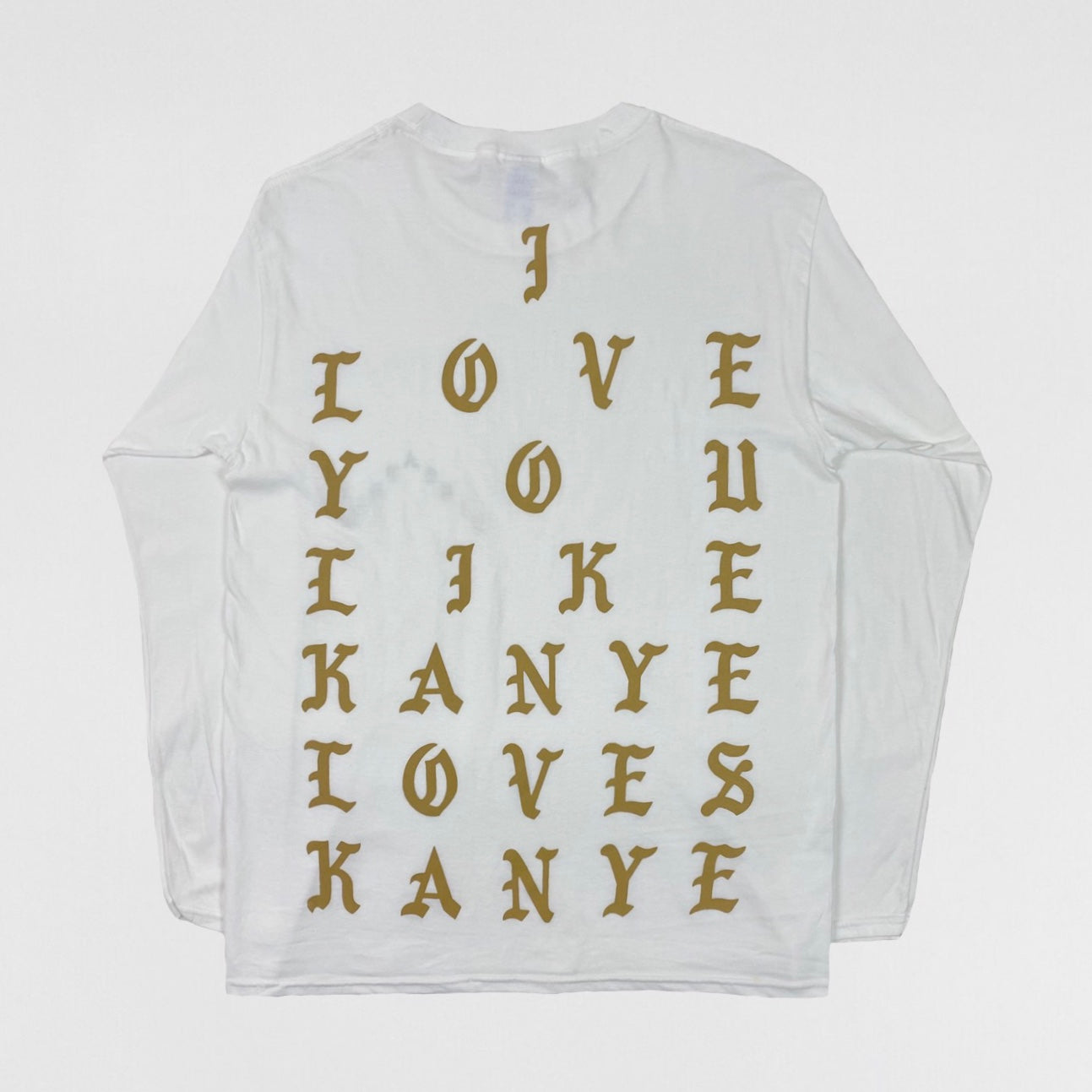 TLOP 2016 ‘I Love You’ Long Sleeve In White