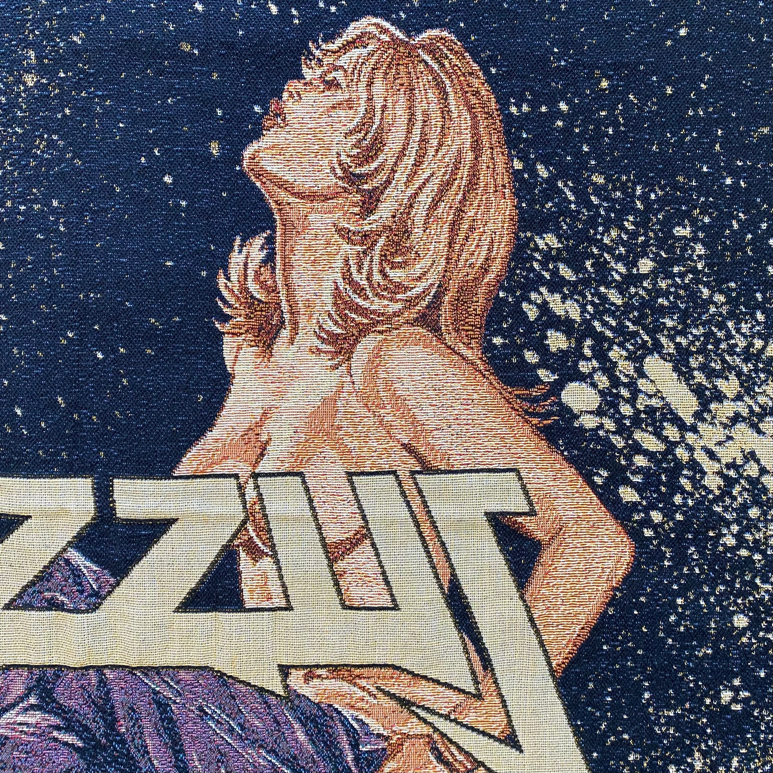 Yeezus 2015 Unreleased Splatter Woven Blanket By Wes Lang