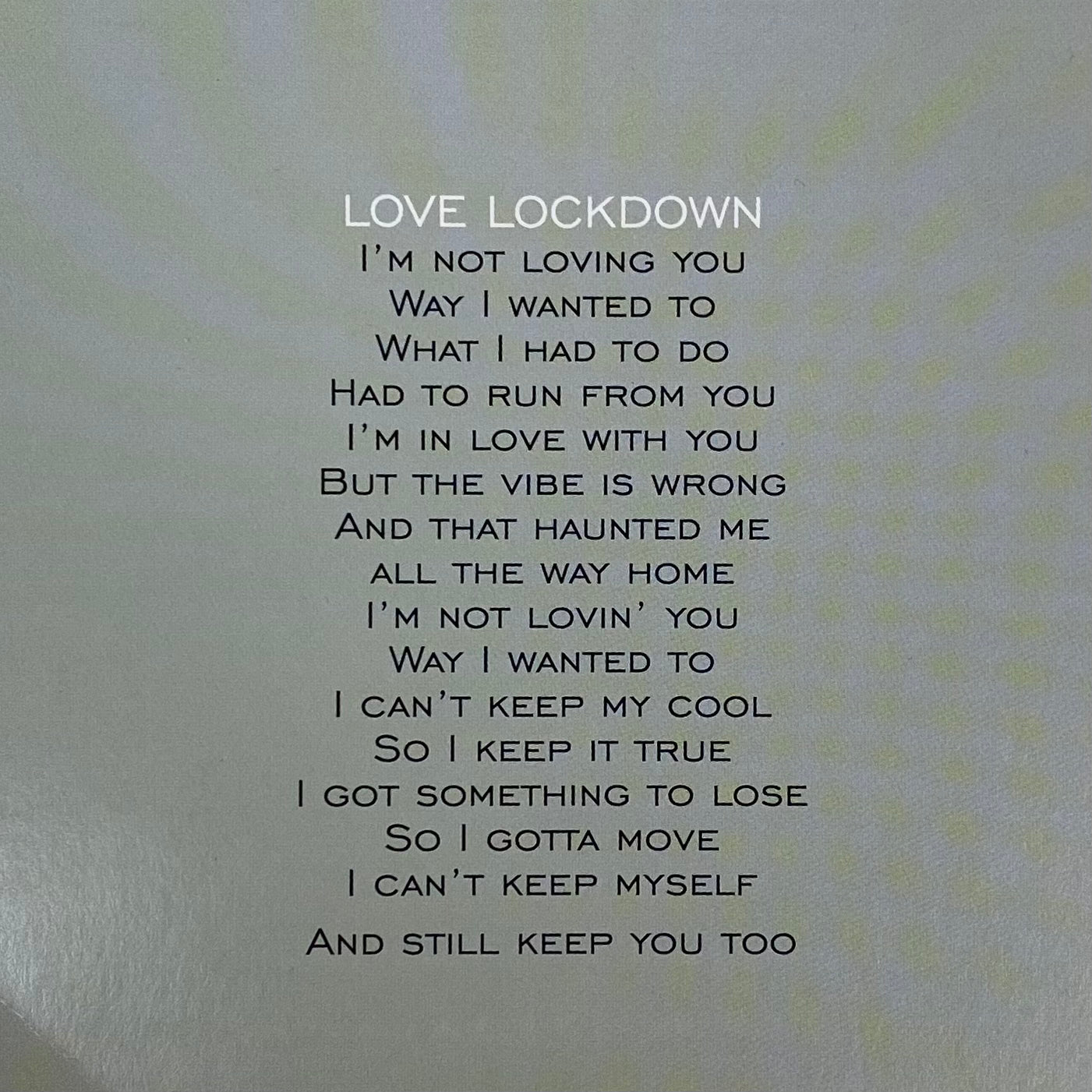 808's & Heartbreak 2008 Interactive 3-D Poster