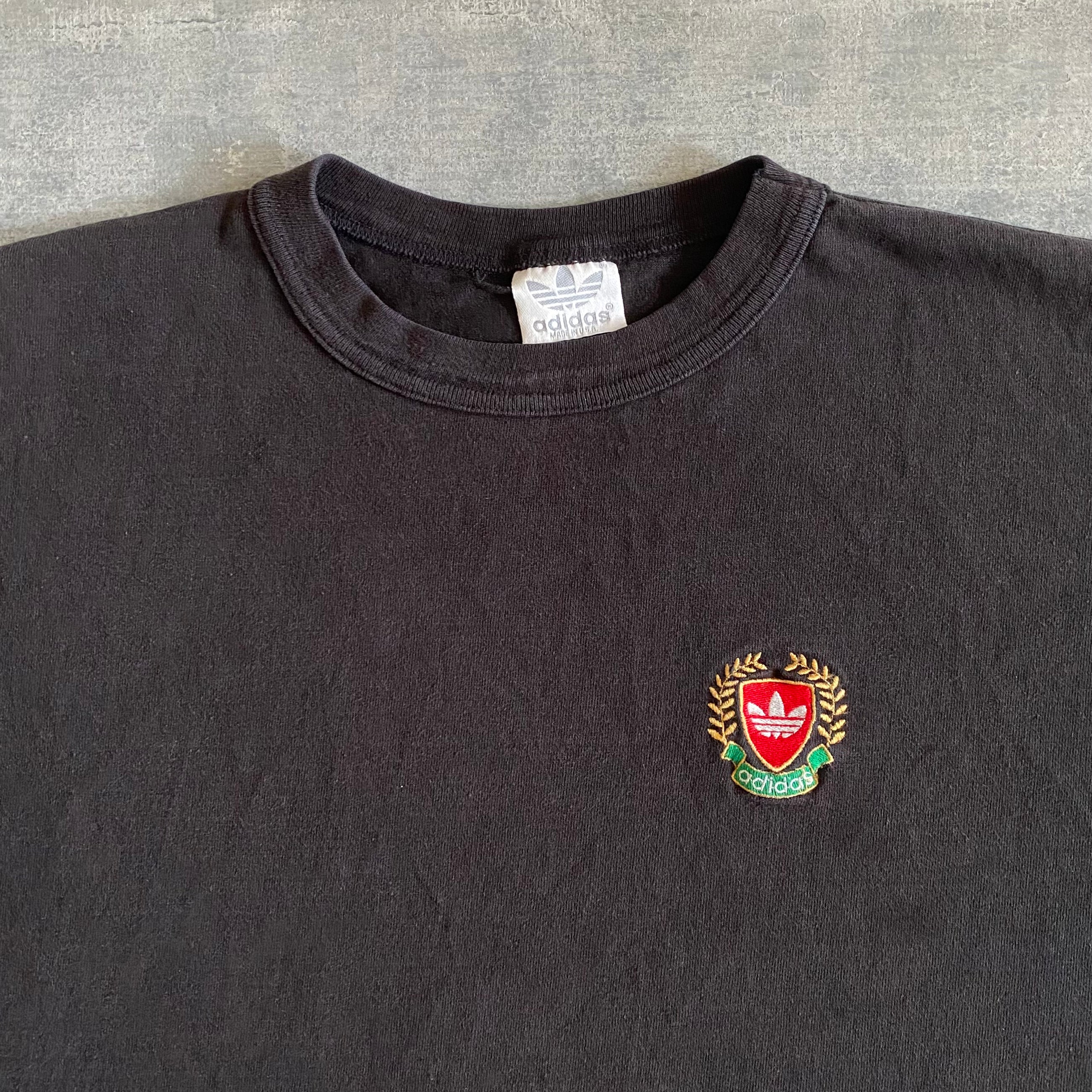 Vintage Adidas 90’s Crest Boxy Tee