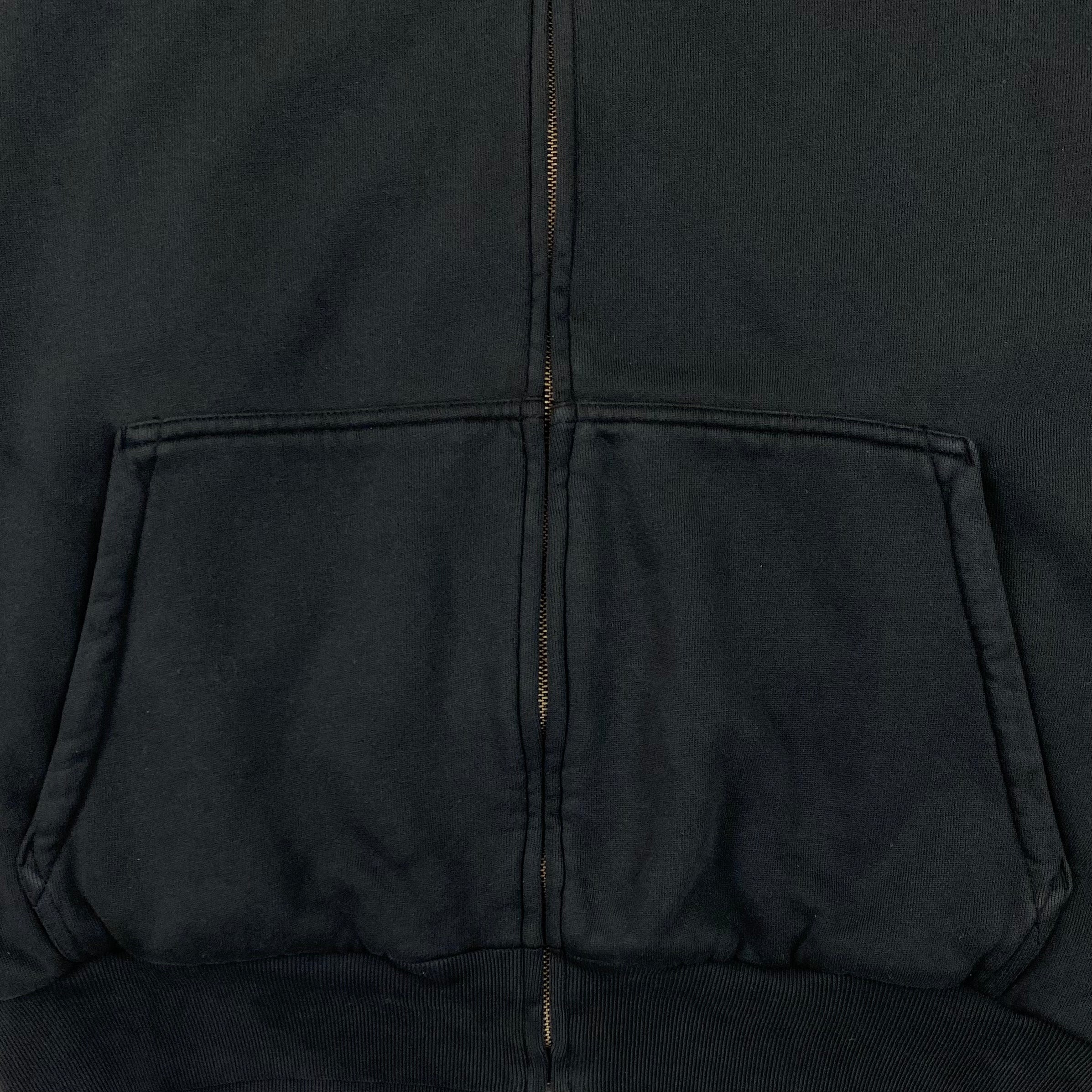 YZY GAP 2022 Zip Up Hoodie In Black