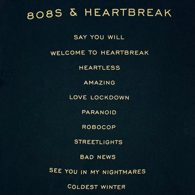 808’s & Heartbreak 2015 Hollywood Bowl Long Sleeve In Black