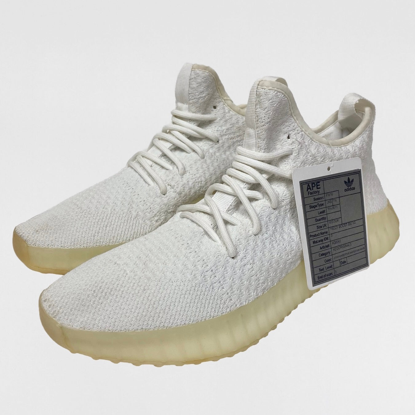 YZY BST 2016 Unreleased 650 V2 Samples In White