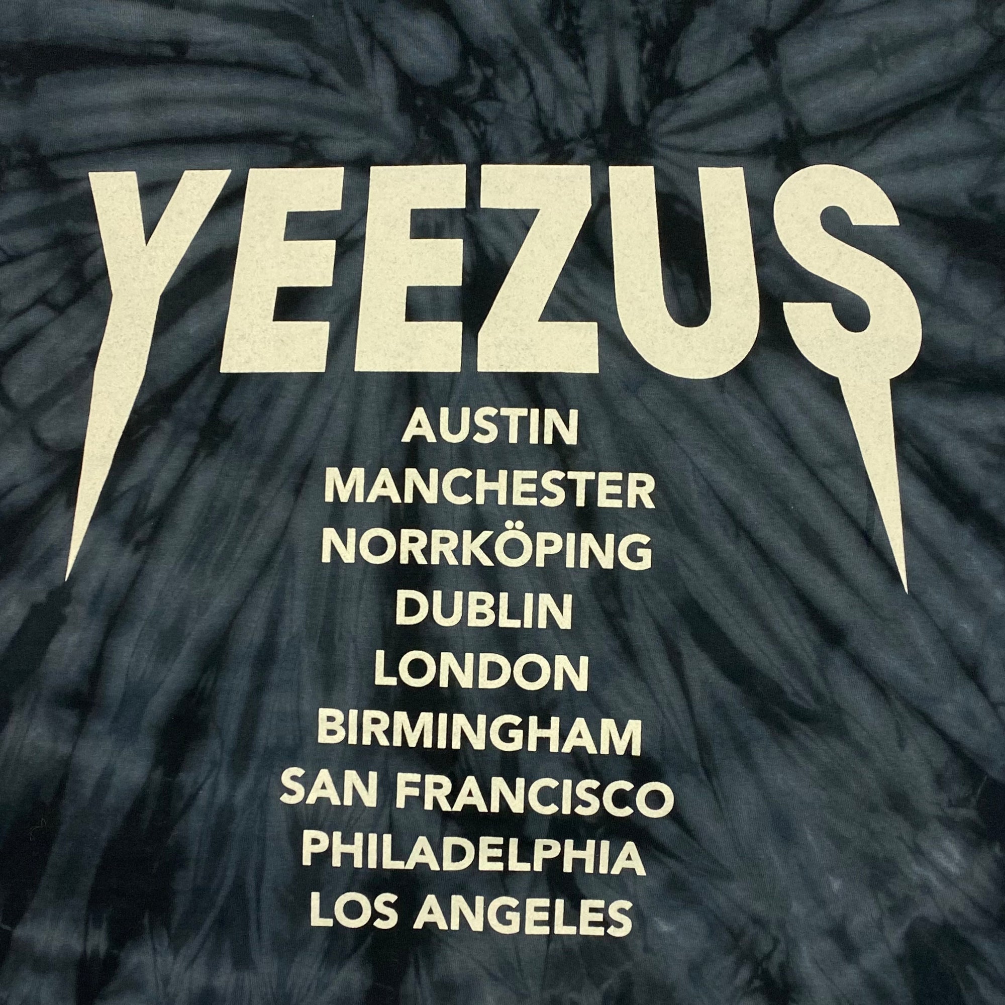 Yeezus Tour 2014 Made In America Festival Tee By Virgil Abloh