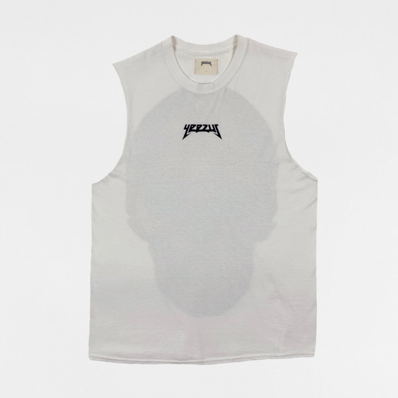 Yeezus 2015 Unreleased F&F Skull Cut Off Tee