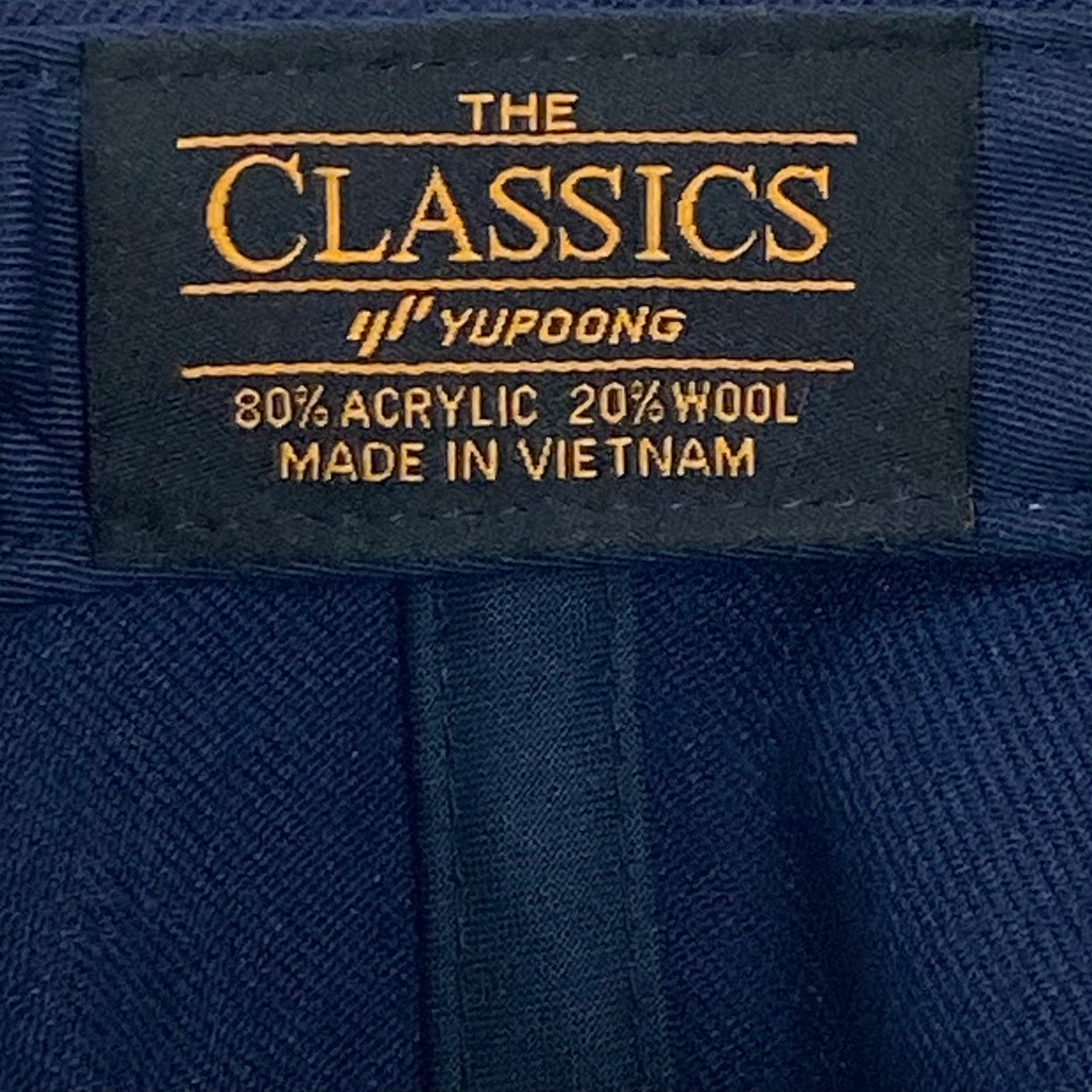 Yeezus Tour 2013 OG Embroidered Hat In Navy