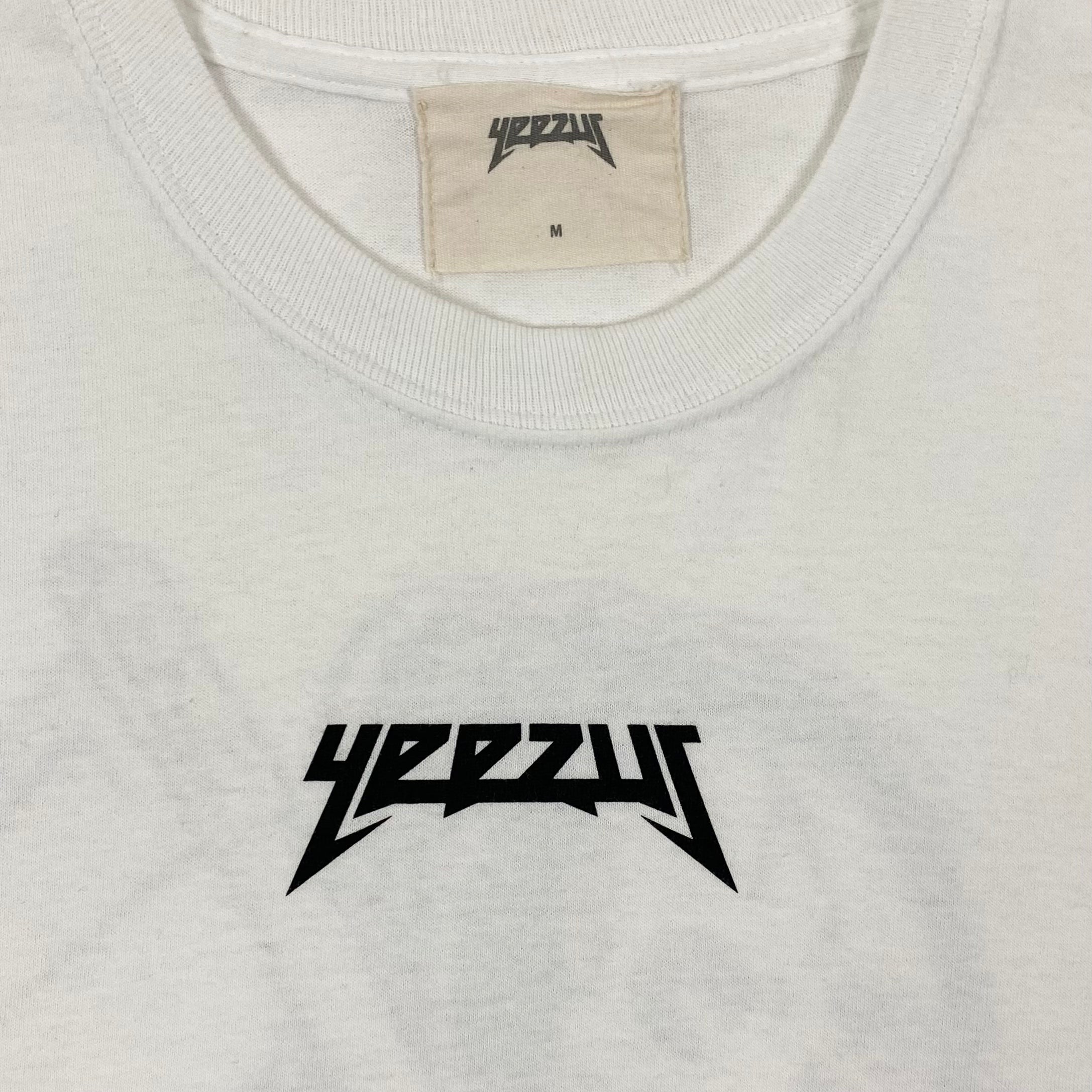 Yeezus 2015 Unreleased F&F ‘How To Beat The Devil’ Long Sleeve In White