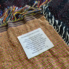 Yeezus 2015 Unreleased Flying Reaper Woven Blanket By Wes Lang