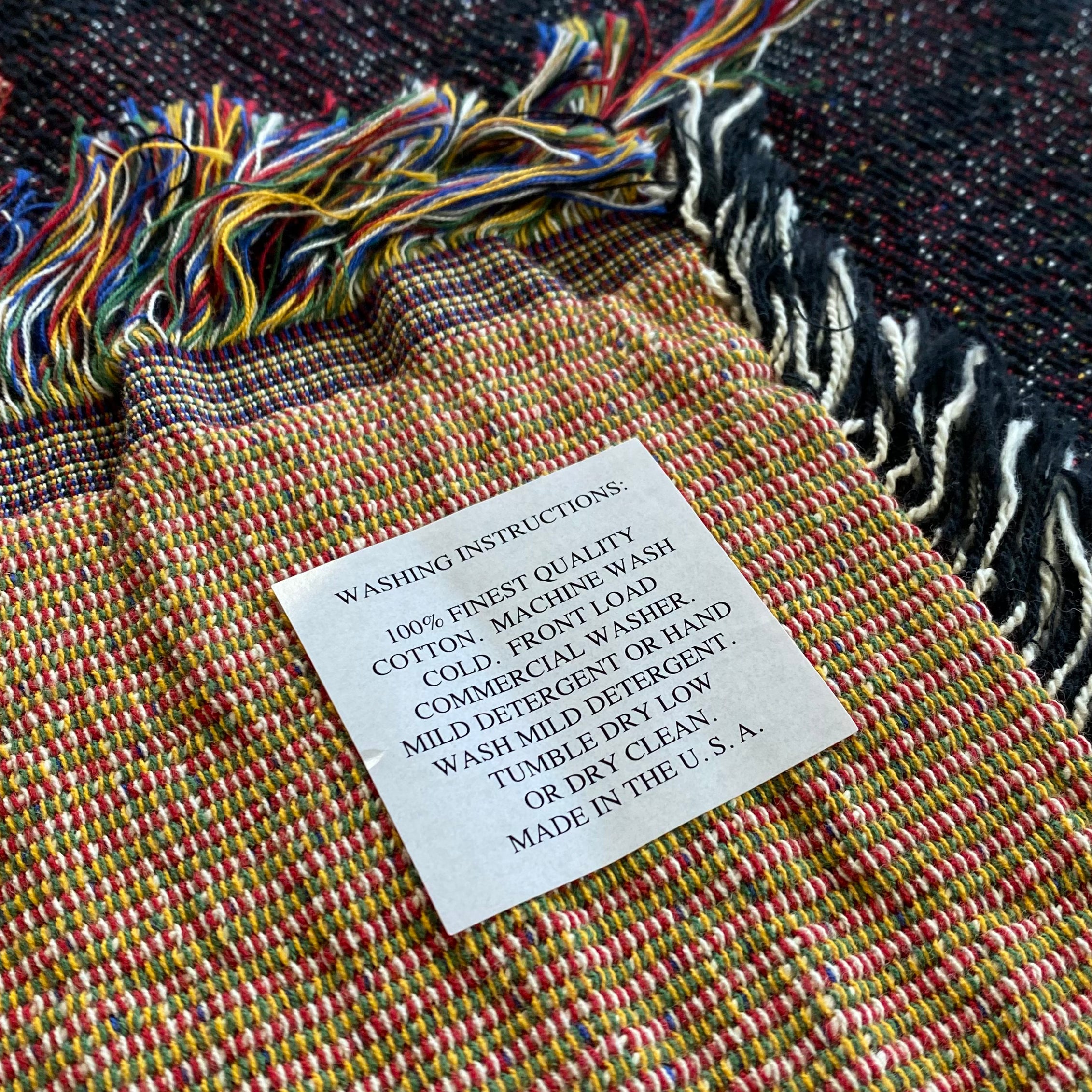 Yeezus 2015 Unreleased Flying Reaper Woven Blanket By Wes Lang