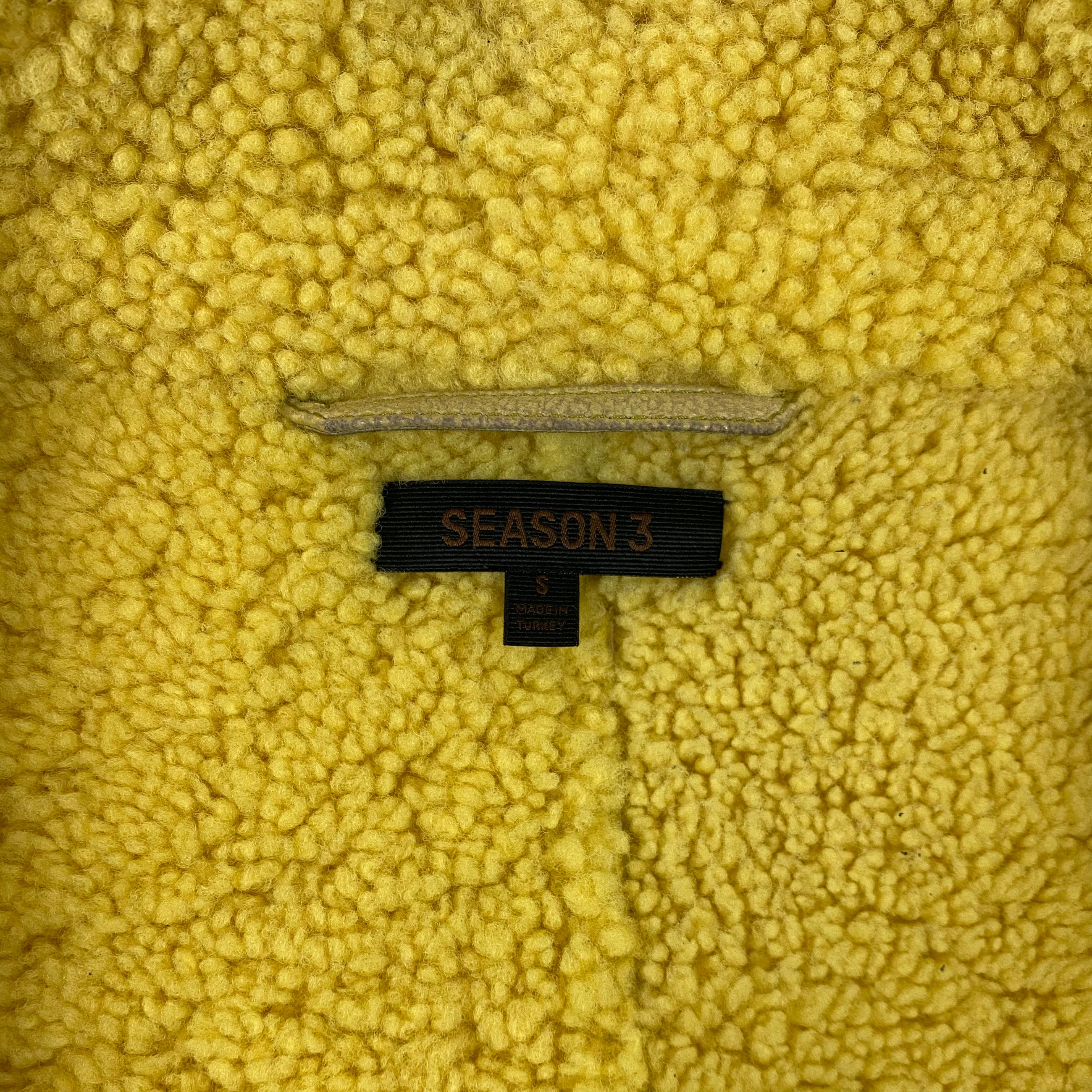 YZY SZN 3 God Sun Shearling Jacket