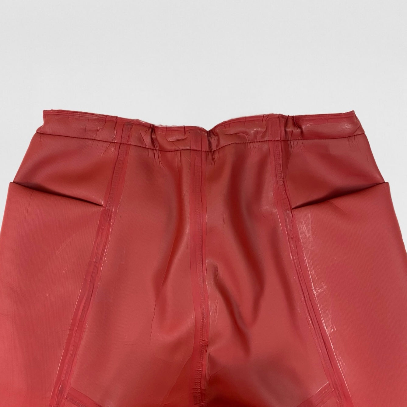 YZY GAP 2021 Unreleased Red Scuba Sample Pants