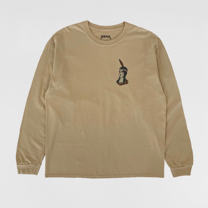 Yeezus 2015 Unreleased F&F Native Logo Long Sleeve